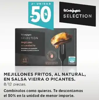 Supercor 50% 2 Unidad Mejillones Fritos, Al Natural, En Salsa Vieira o Picantes. oferta