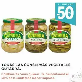 Supercor 50% 2 Unidad Todas Las Conservas Vegetables Gutarra oferta