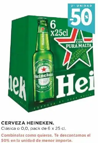 Supercor 50% 2 Unidad Cerveza Heineken oferta