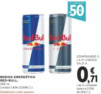 Supercor Bebida Energética Red-Bull oferta