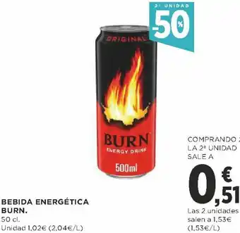 Supercor Bebida Energética Burn oferta
