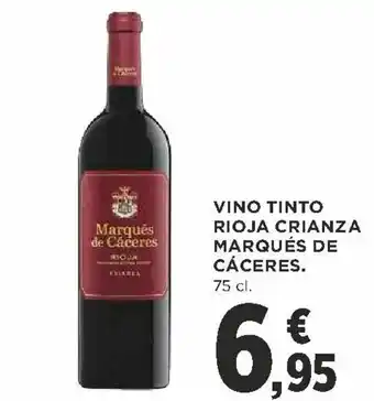 Supercor Vino Tinto Rioja Crianza Marqués de Cáceres oferta