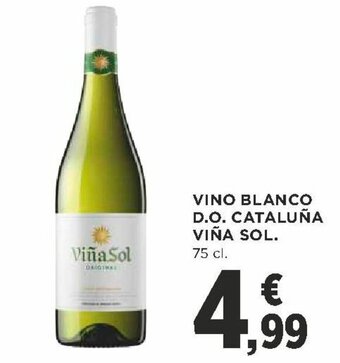 Supercor Vino Blanco D.O. Cataluña Viña Sol. oferta