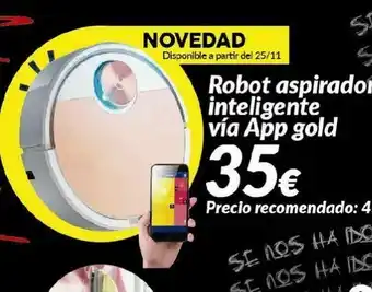 Embargos a lo bestia Robot aspirador oferta