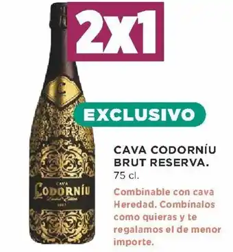Supercor Cava Codorníu Brut Reserva oferta