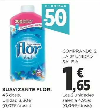 Supercor Suavizante Flor Azul oferta