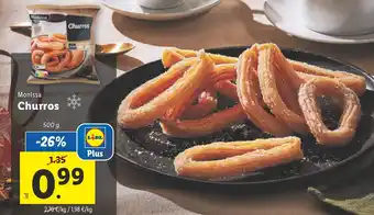 Lidl MONISSA Churros oferta