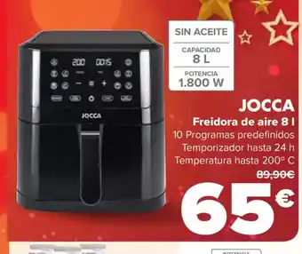 Carrefour JOCCA Freidora de aire oferta