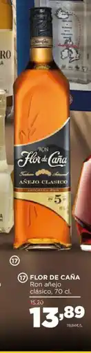 Alimerka FLOR DE CAÑA Ron añejo clásico oferta