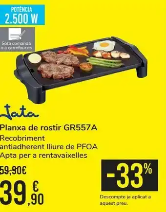 Nespresso Jata plancha de asar gr557a oferta