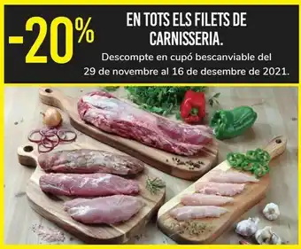 En todos los solomillos de carniceria