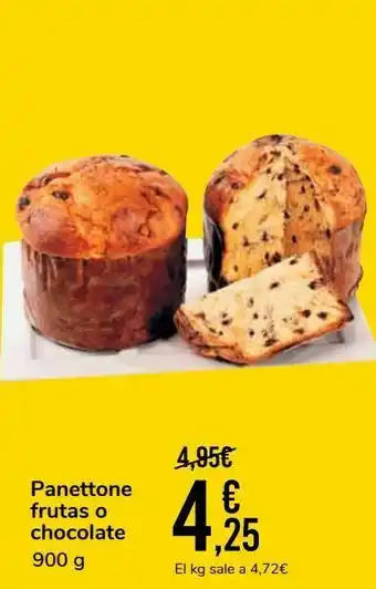 Carrefour Market Panettone frutas o chocolate oferta