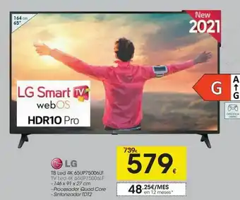 Eroski Tv led lg oferta