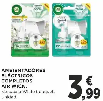 Supercor Ambientadores Eléctricos Completos Air Wick oferta