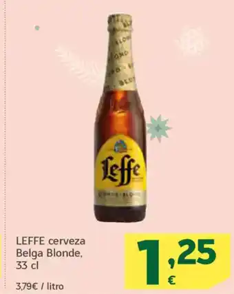 HiperDino LEFFE cerveza Belga Blonde oferta