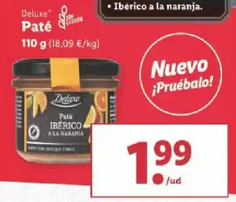 Lidl Paté Ibérico 110 g oferta