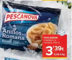 Caprabo PESCANOVA Anelles a la romana oferta