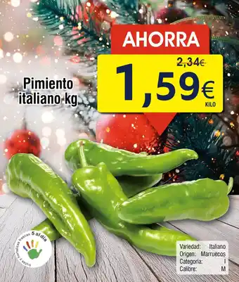 FROIZ Pimiento italiano oferta