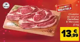 Carrefour Chuletón de vacuno oferta