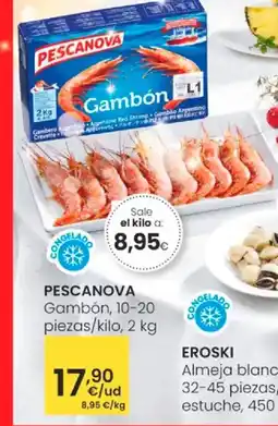 Eroski PESCANOVA Gambón oferta