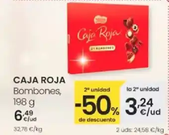Eroski CAJA ROJA Bombones oferta
