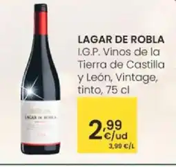 Eroski LAGAR DE ROBLA I.G.P. Vinos de la Tierra de Castilla y León, Vintage, tinto oferta