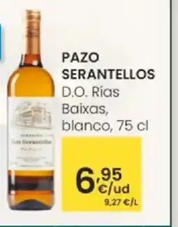 Eroski PAZO SERANTELLOS D.O. Rías Baixas, blanco oferta