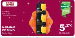 Supercor Naranja de zumo oferta