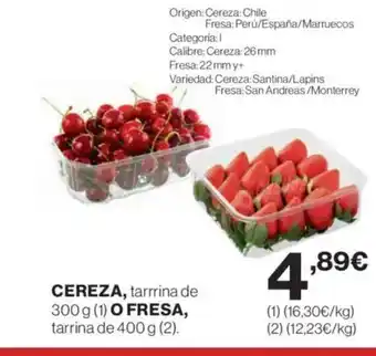 Supercor Cereza oferta