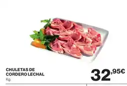 Supercor Chuletas de cordero lechal oferta