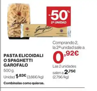 Supercor GAROFALO Pasta elicoidali o spaghetti oferta