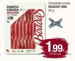 Condis BOADAS 1880 Cansalada curada oferta