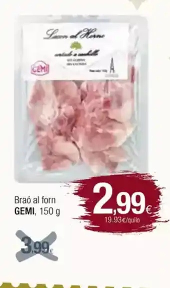 Condis GEMI Braó al forn oferta