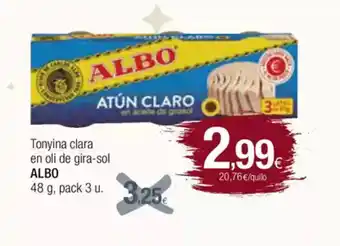 Condis ALBO Tonyina clara en oli de gira-sol oferta