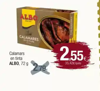 Condis ALBO Calamars en tinta oferta