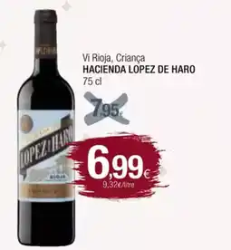 Condis HACIENDA LOPEZ DE HARO Vi Rioja, Criança oferta