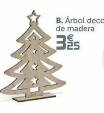 GiFi árbol Deca De Madera oferta