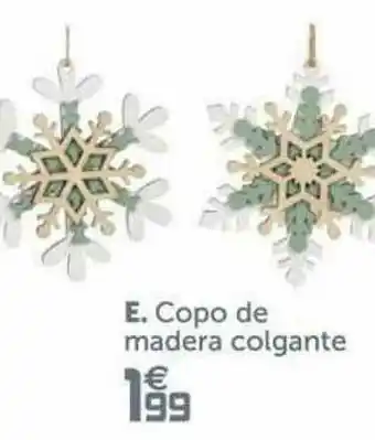 GiFi Copo De Madera Colgante oferta