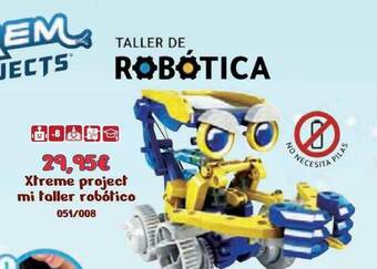 Jugueterías Nikki Xtreme Project Mi Taller Robótico oferta
