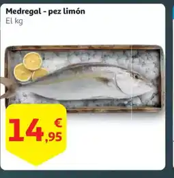 Alcampo Medregal -pez limón oferta