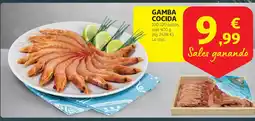 Alcampo Gamba cocida oferta