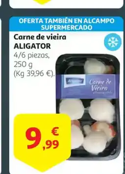 Alcampo ALIGATOR Carne de vieira oferta