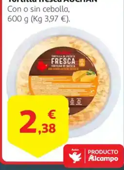 Alcampo AUCHAN Tortilla fresca oferta