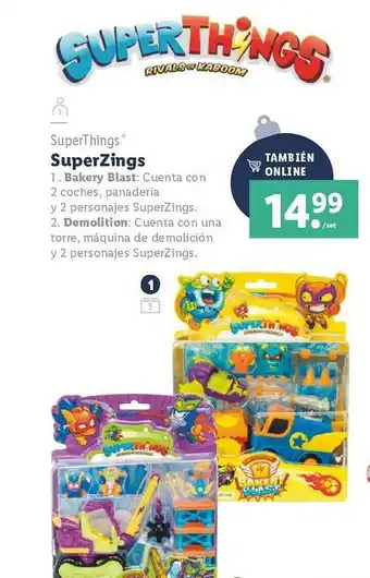 Lidl Superthings Superzings oferta