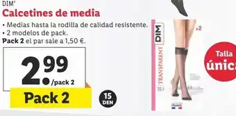 Lidl Calcetines mujer dim oferta