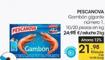 Eroski Pescanova Gambón Gigante Número 1 oferta