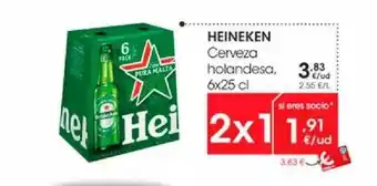 Eroski Heineken Cerveza Holandesa oferta