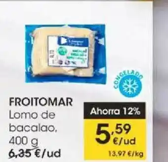 Eroski Froitomar Lomo De Bacalao 400 oferta