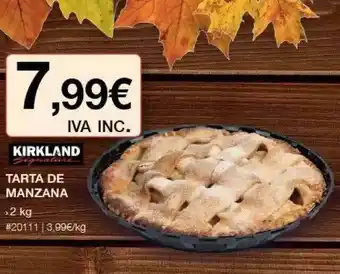 Costco Kirkland Tarta De Manzana oferta