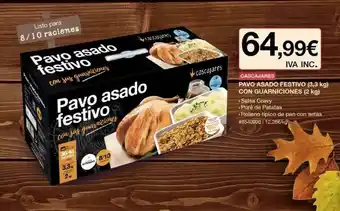 Costco Cascajares Pavo Asado Festivo Con Guarniciones oferta